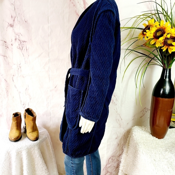 Rag & Bone Denim Liner Jacket With Belt - Picture 4 of 10